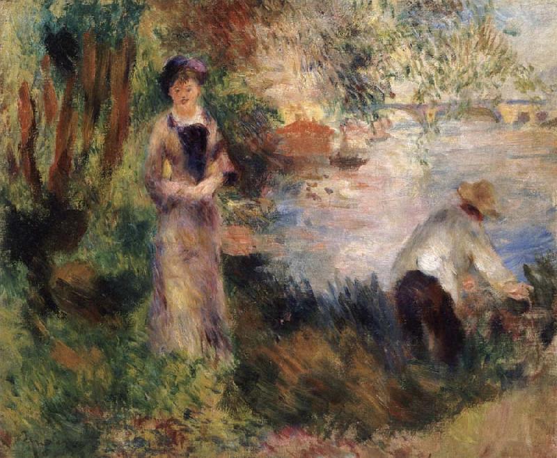 On Chatou Island, Pierre-Auguste Renoir